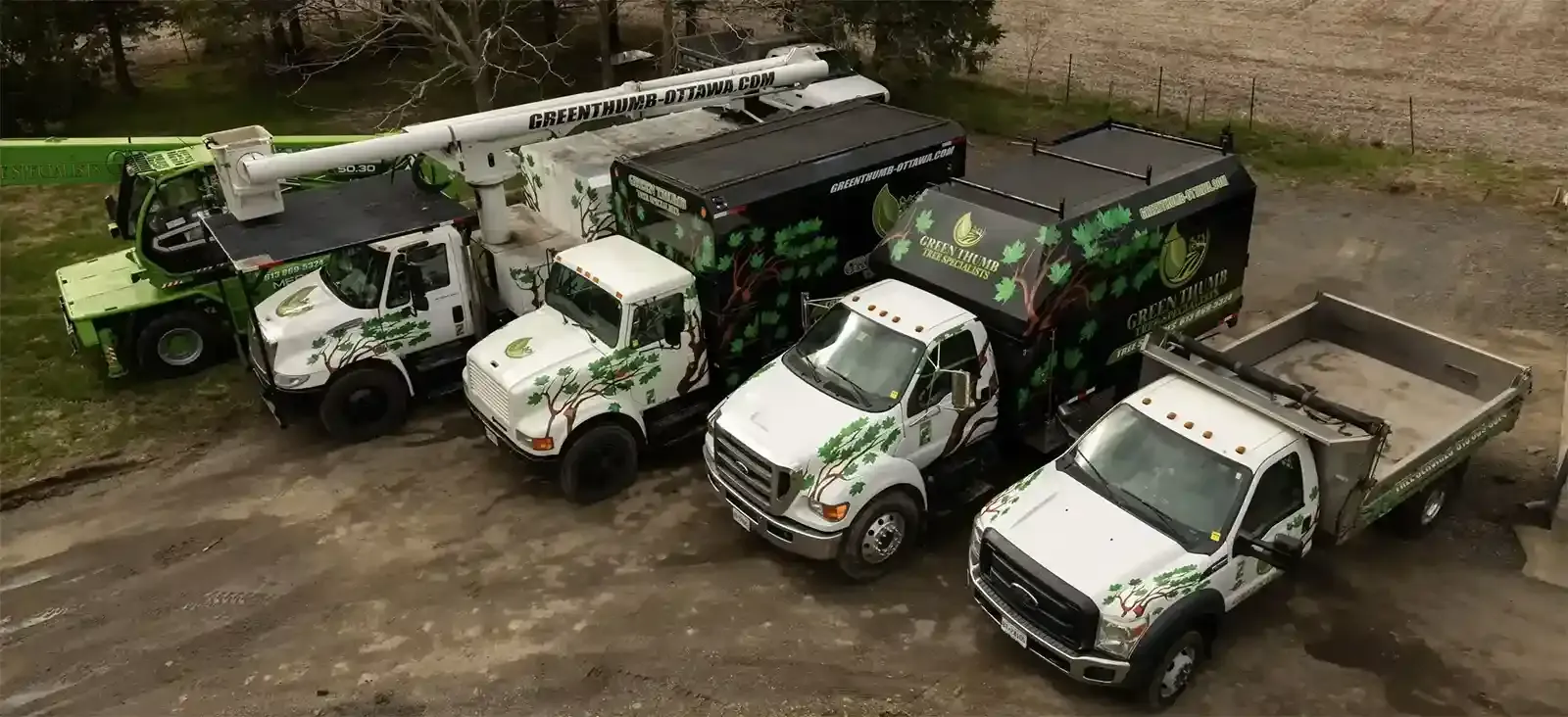 Green Thumb Tree Removal Ottawa Truck